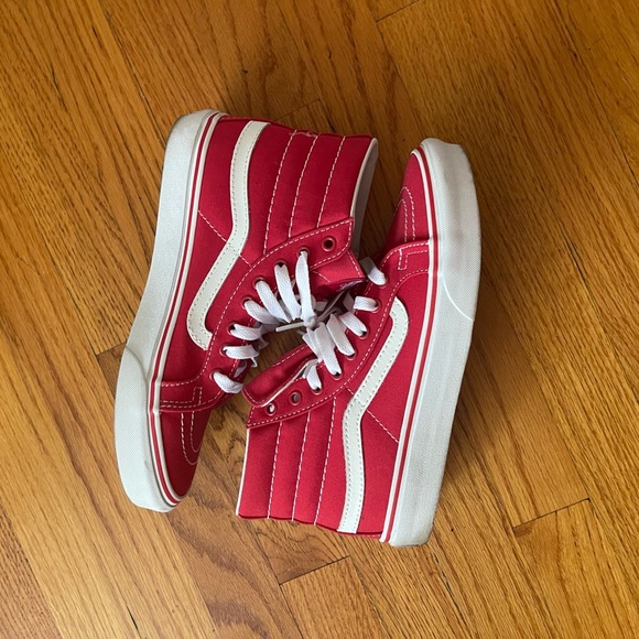Red high top vans - Picture 3 of 3